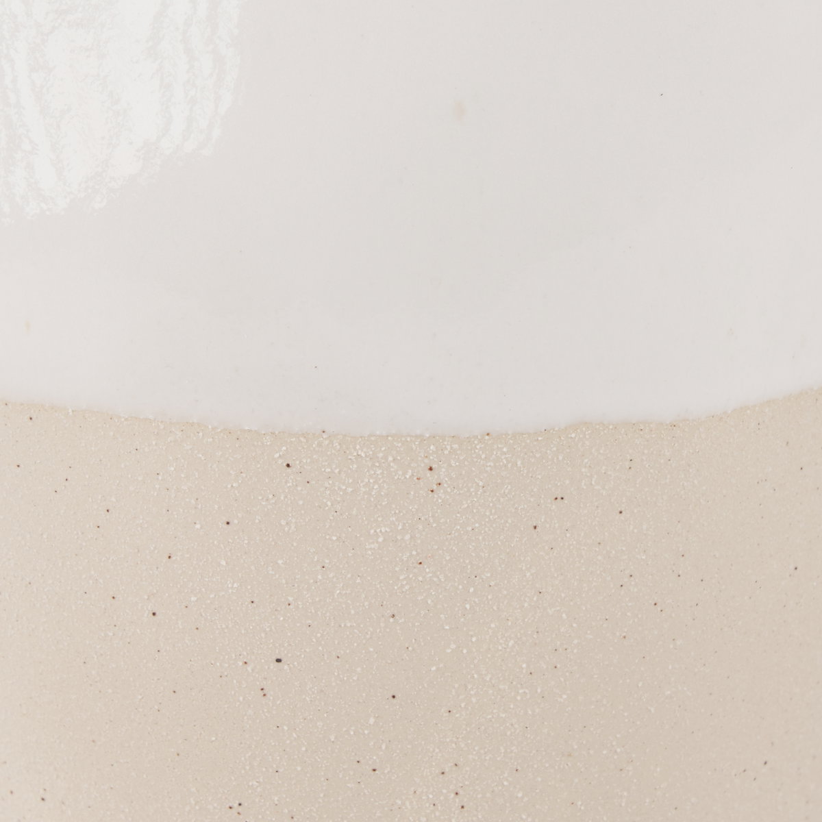 Valora Black Speckled Cream with Light Beige Ceramic Jug, Decorative Jar by Mercana, 7.09" length x 5.31" width x 14.37" height View 9