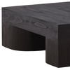 Juna Coffee Table Dark Brown, by Dovetail, 47.24" width x 16.1" height x 47.24" depth thumbnail 5