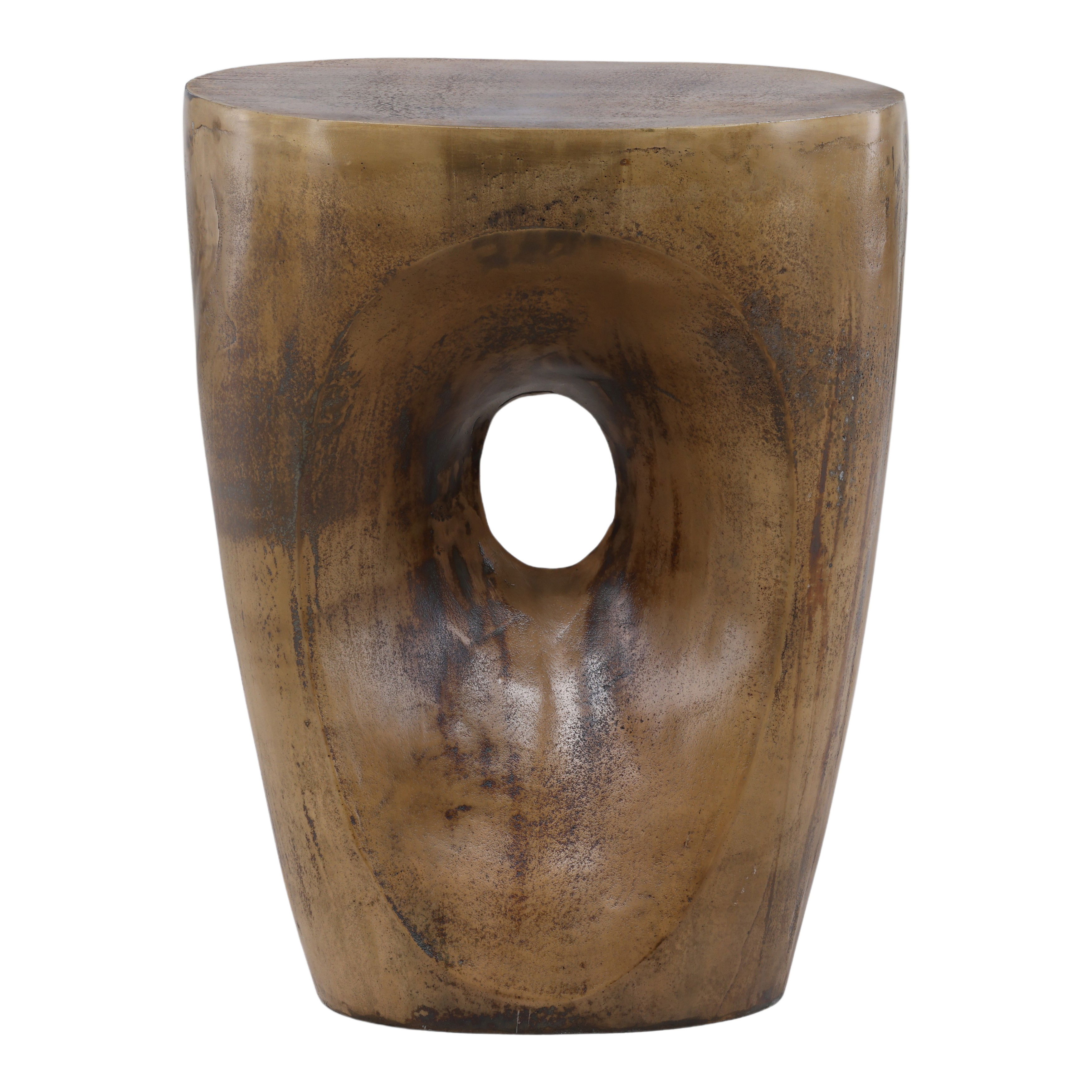 Valkyr Side Table Brass large image 