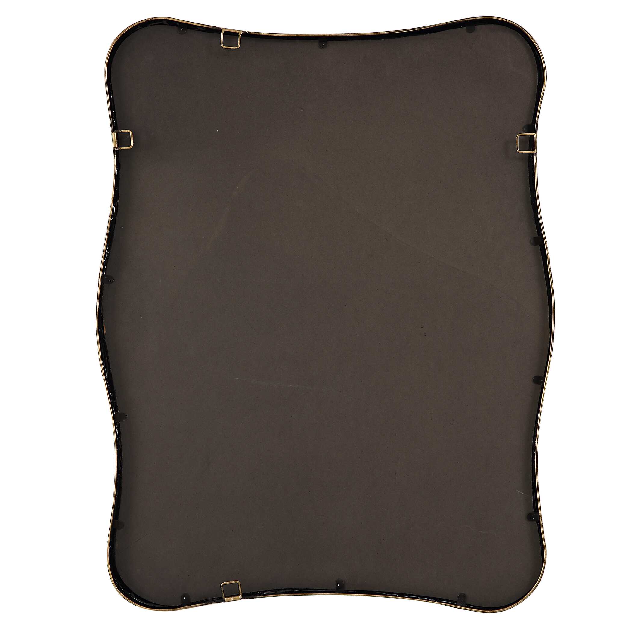 Pavia Curvy Vanity Mirror, by Uttermost, 27.5" width x 36.25" height x 1.5" depth View 7