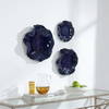 Abella Blue Ceramic Wall Decor Set/3, Art by Uttermost, 17.87" width x 17.87" height x 3.87" depth thumbnail 8