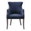 Yareena Blue Wing Chair, Accent Chair by Uttermost, 24.5" width x 37" height x 28" depth thumbnail 1