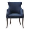 Yareena Blue Wing Chair, Furniture by Uttermost, 24.5" width x 37" height x 28" depth thumbnail 1