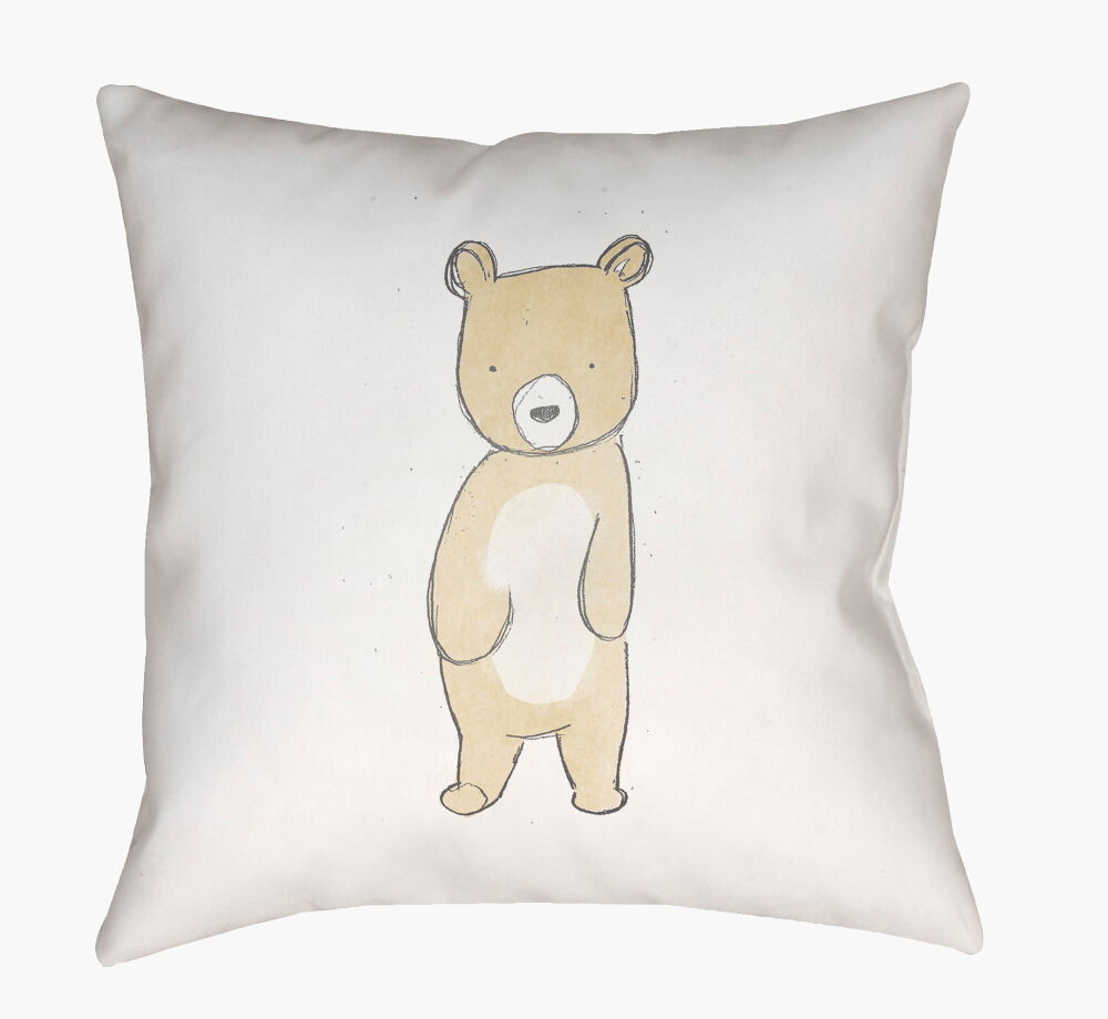 Nursery Accent Pillow, Decorative Pillow by Surya, 20" length x 20" width