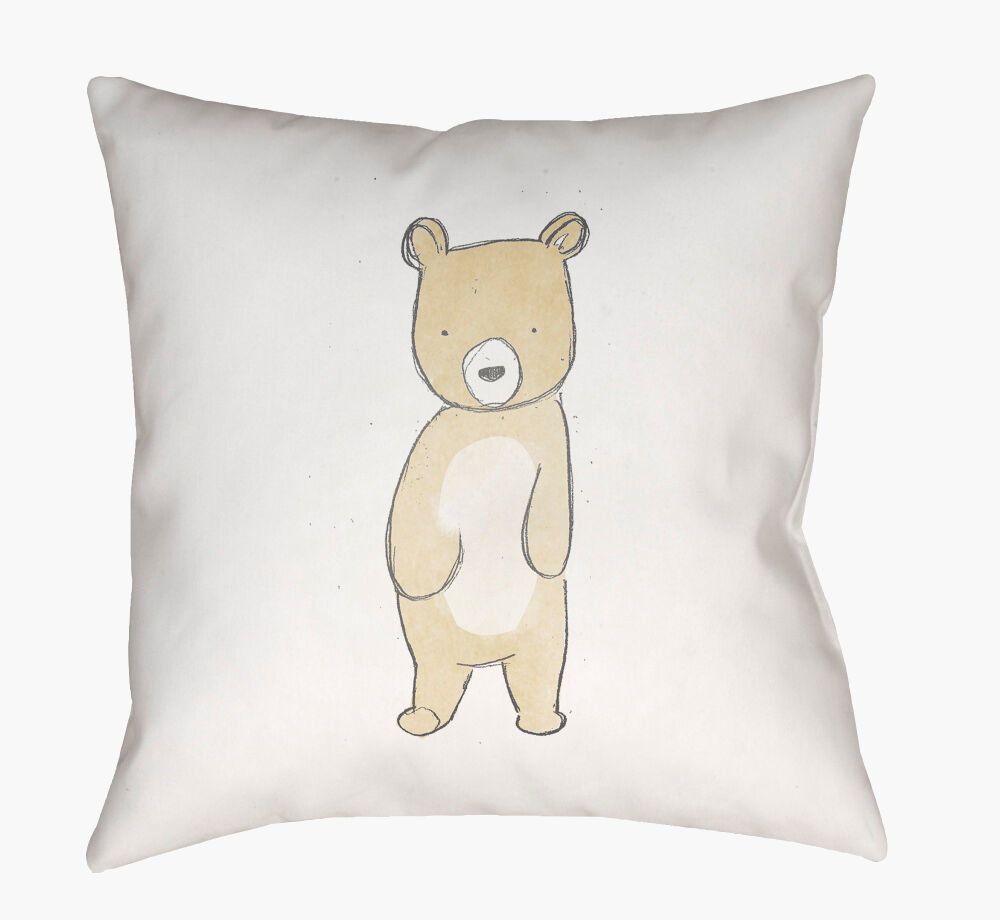 Nursery Accent Pillow, Decorative Pillow by Surya, 20" length x 20" width