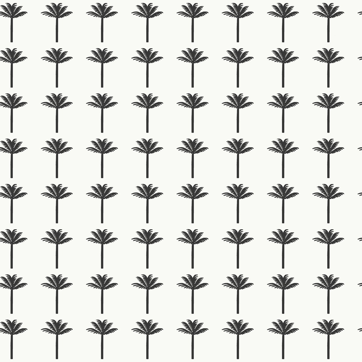 Palm Bay Black Wallpaper, by York Wall, 33' length x 1'8.5" width x 0.02" depth