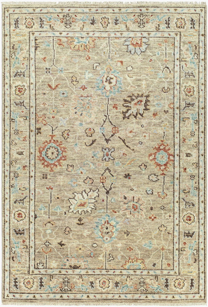 Biscayne Handmade Rug, by Surya, 9' length x 6' width