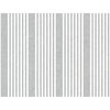 French Linen Stripe Charcoal Wallpaper thumbnail 0