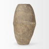 Rundal Large Gray Paper Mache Vase, by Mercana, 12" length x 12" width x 18" height thumbnail 6