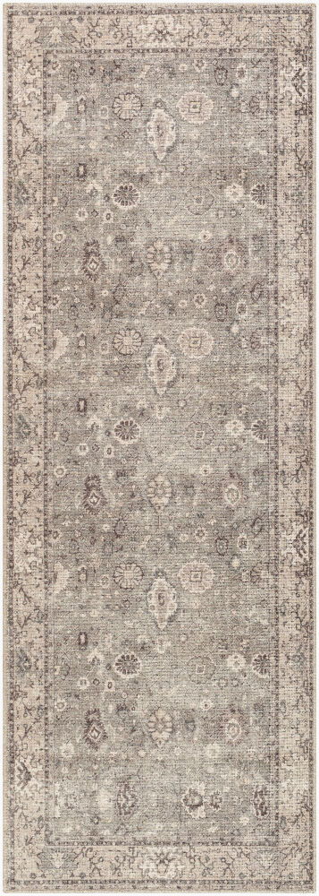 Davina Machine Woven Rug, by Surya, 7'2.61" length x 2'7.5" width