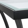 Alayna Black Metal & Glass End Table thumbnail 7