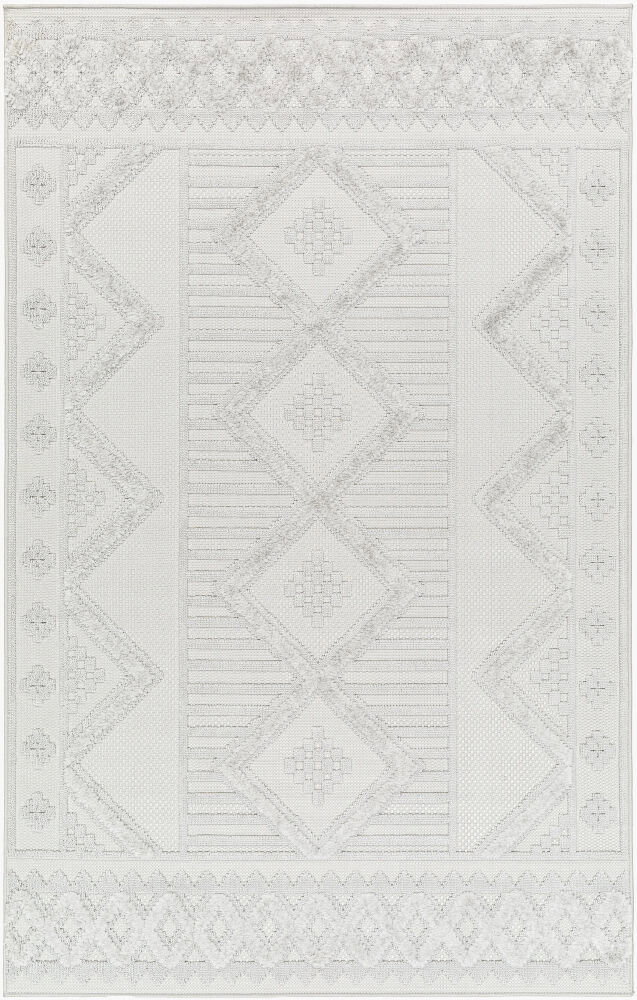 West Palm Machine Woven Rug, by Surya, 1'3.75" length x 1'3.75" width