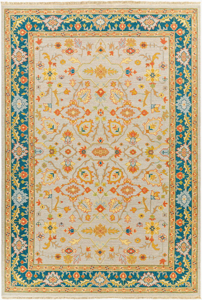 Soumek Handmade Rug, by Surya, 9' length x 6' width