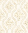 Coverlet Floral Yellow Wallpaper, by York Wall, 33' length x 1'8.5" width x 0.02" depth thumbnail 1