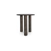 Deacon Outdoor Side Table Deep Bronze, Outdoor Table by Moe's Home, 1'8" width x 1'10" height x 1'8" depth thumbnail 1