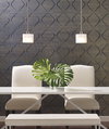 Marquise Indigo Wallpaper, by York Wall, 24' length x 3' width x 0.02" depth thumbnail 2