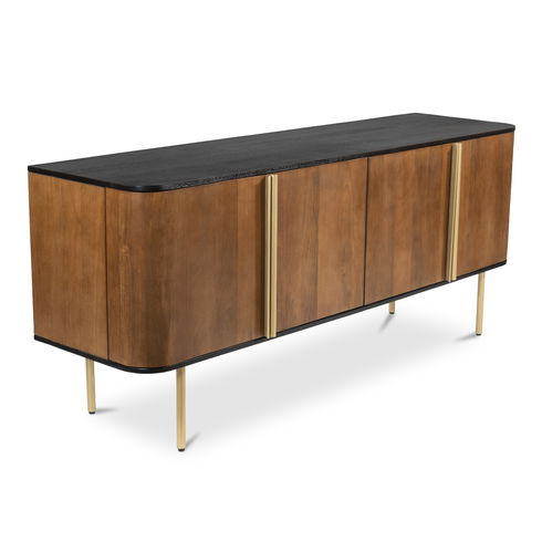 Dionne 4 Door Sideboard Brass