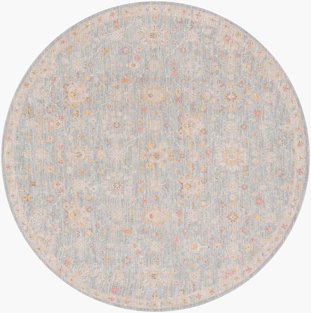 Avant Garde Machine Woven Rug, by Surya, 6'6.74" length x 6'6.74" width