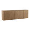 Leandra Sideboard Weathered Natural, Sideboards & Buffet by Dovetail, 106" width x 34" height x 18" depth thumbnail 1