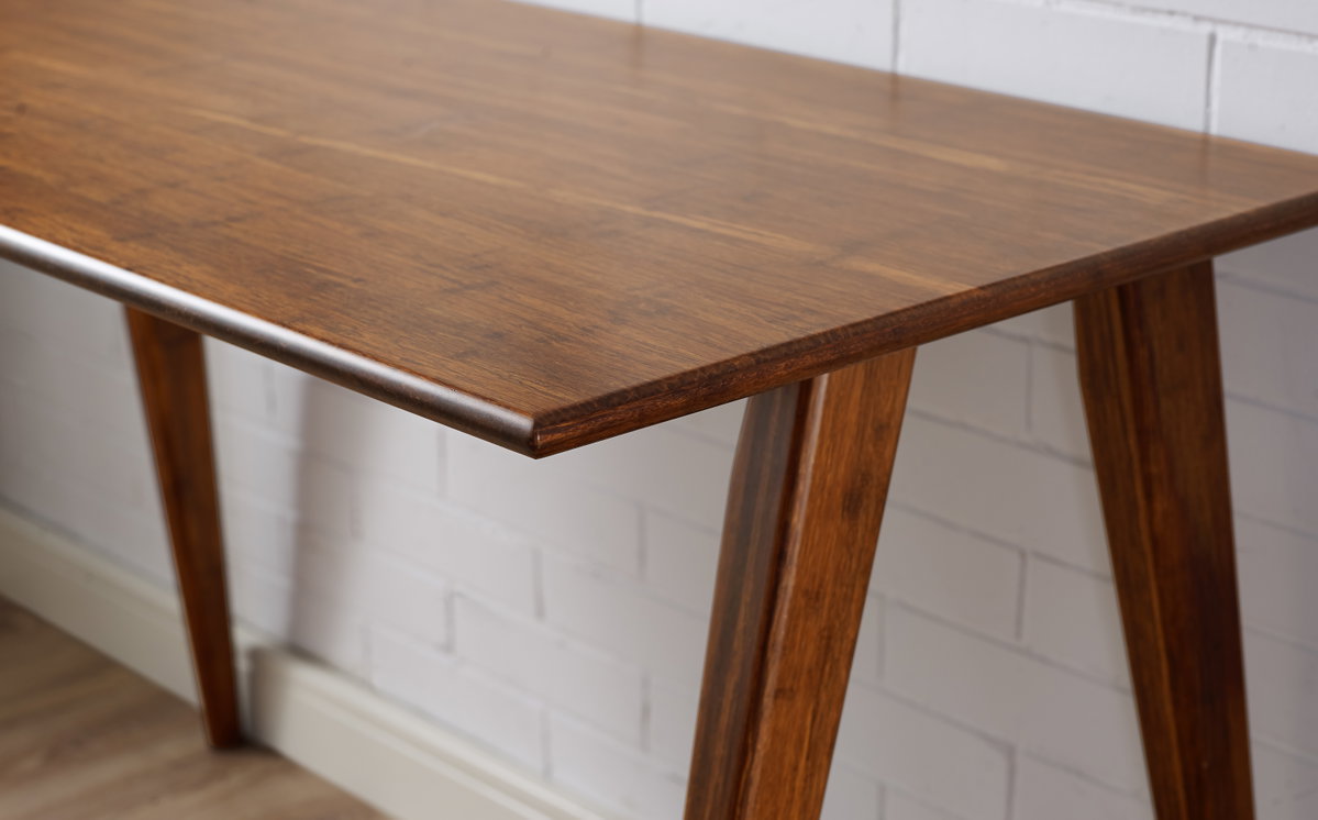 Studio Line Desk, Exotic, Writing Desk by Greenington, 24" length x 48" width x 29.5" height View 3