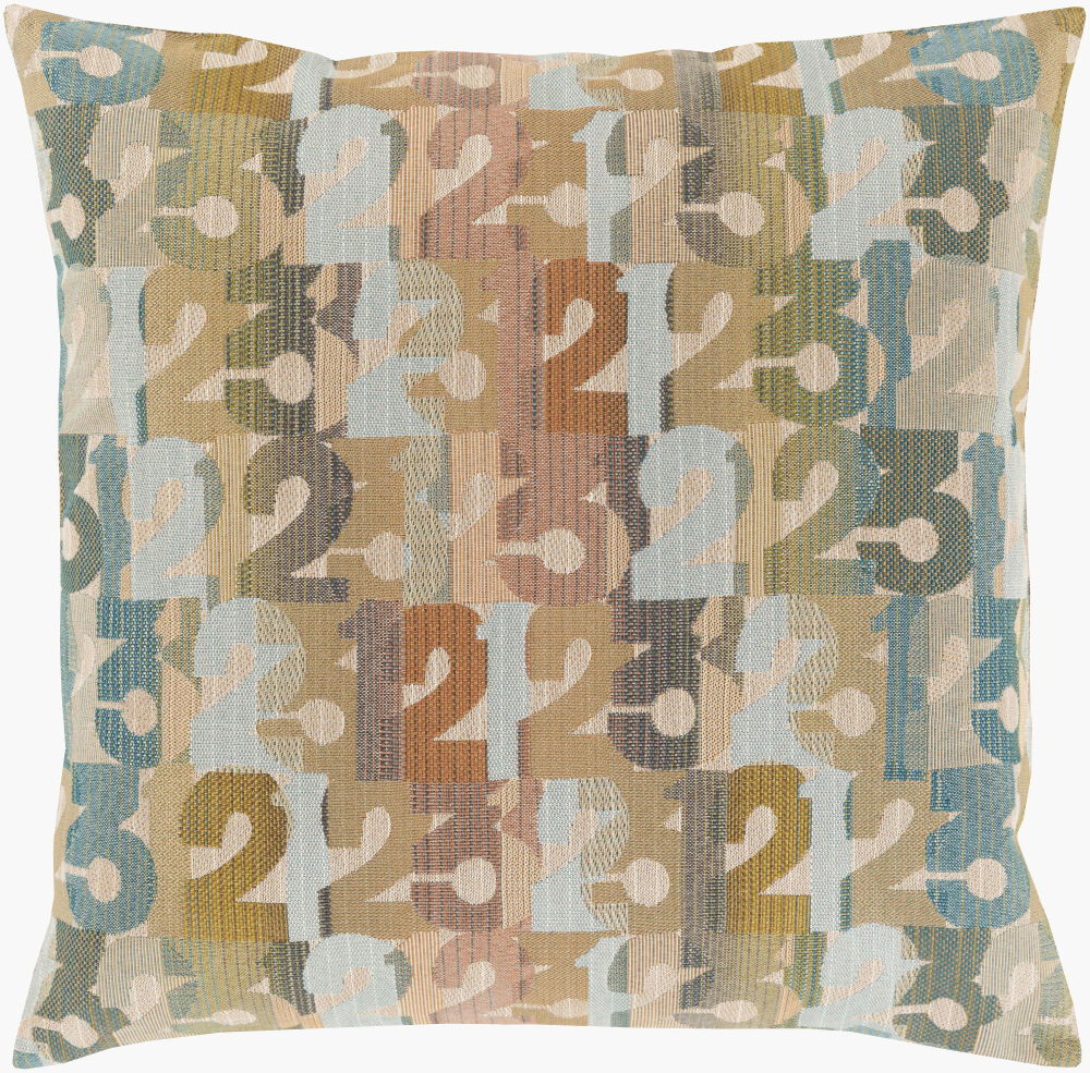 Shoop Shoop Accent Pillow, Decorative Pillow by Surya, 18" length x 18" width