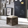 Jia Wooden Ottoman, by Uttermost, 17.37" width x 20" height x 17.37" depth thumbnail 5