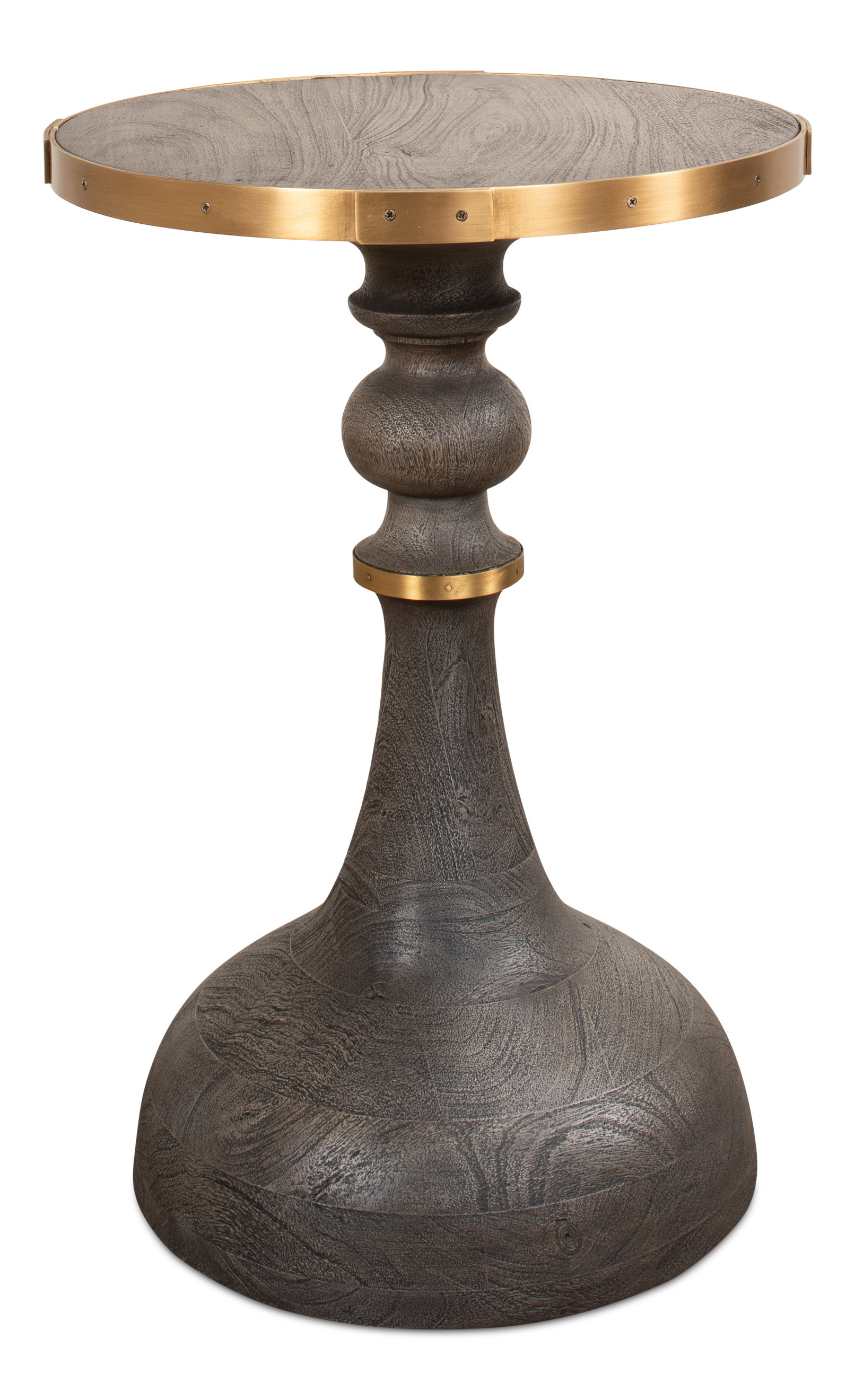 Upturned Goblet Side Table, Side & End Table by Sarreid, 16" length x 16" width x 24" height View 1
