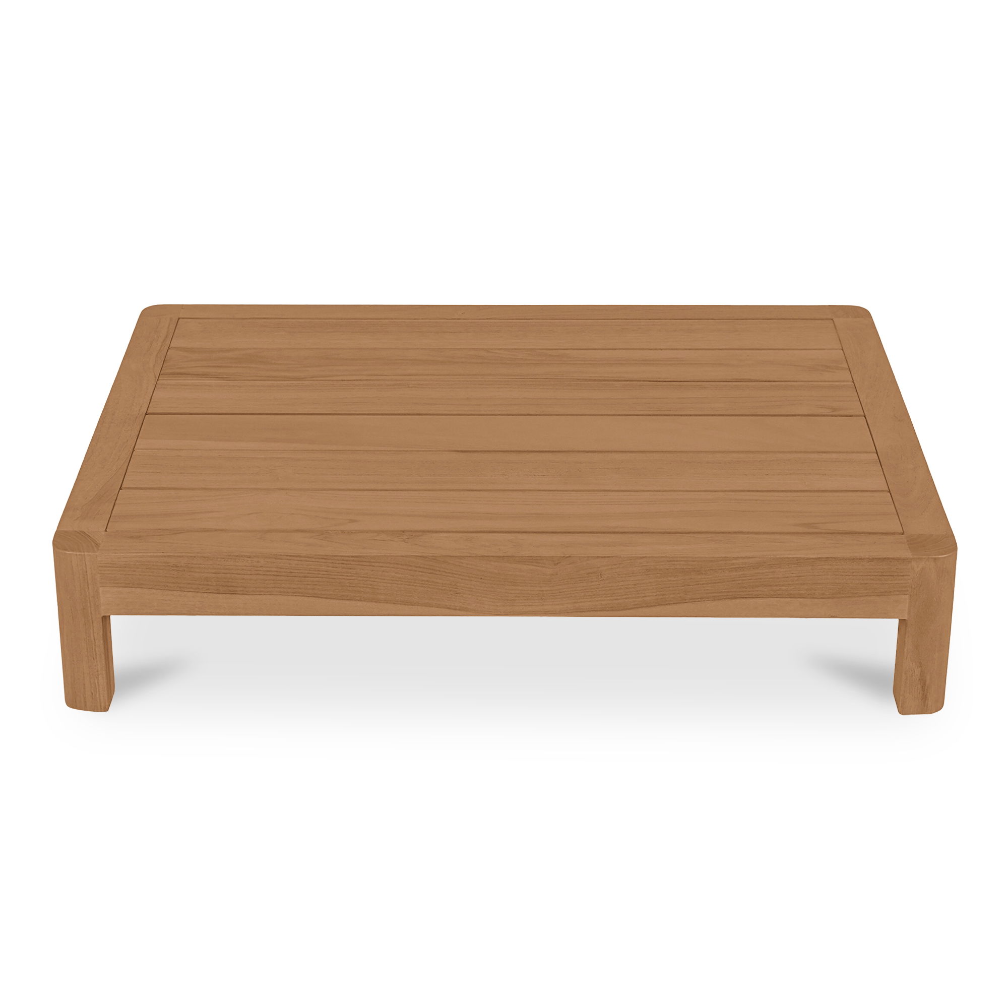 Enzo Outdoor Side Table Natural, Side & End Table by Moe's Home, 35.43" width x 7.09" height x 27.95" depth View 3