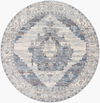Chicago Machine Woven Rug, by Surya, 6'6.74" length x 6'6.74" width thumbnail