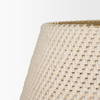Tosha 1-Light Tapered Cotton Rope Drum Pendant, by Mercana, 24" length x 24" width x 13.5" height thumbnail 7
