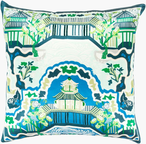 Geisha Accent Pillow