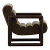 Ademar Occasional Chair Olive, Accent Chair by Dovetail, 28.3" width x 31.5" height x 34.5" depth thumbnail 3