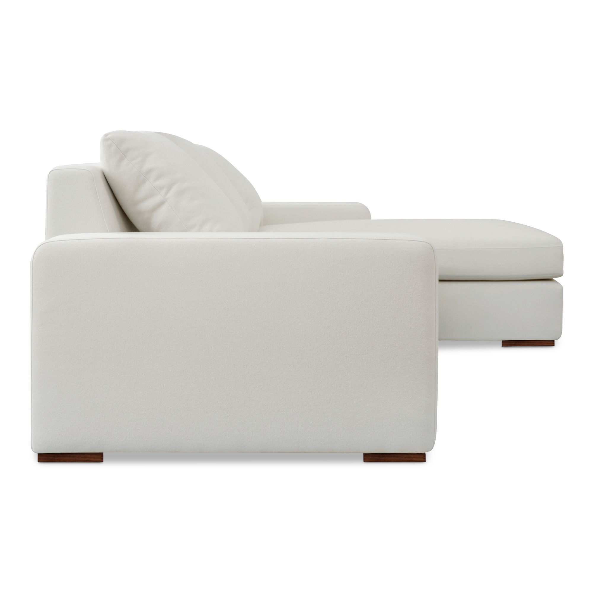 Thomas Right Sectional Ivory large image 