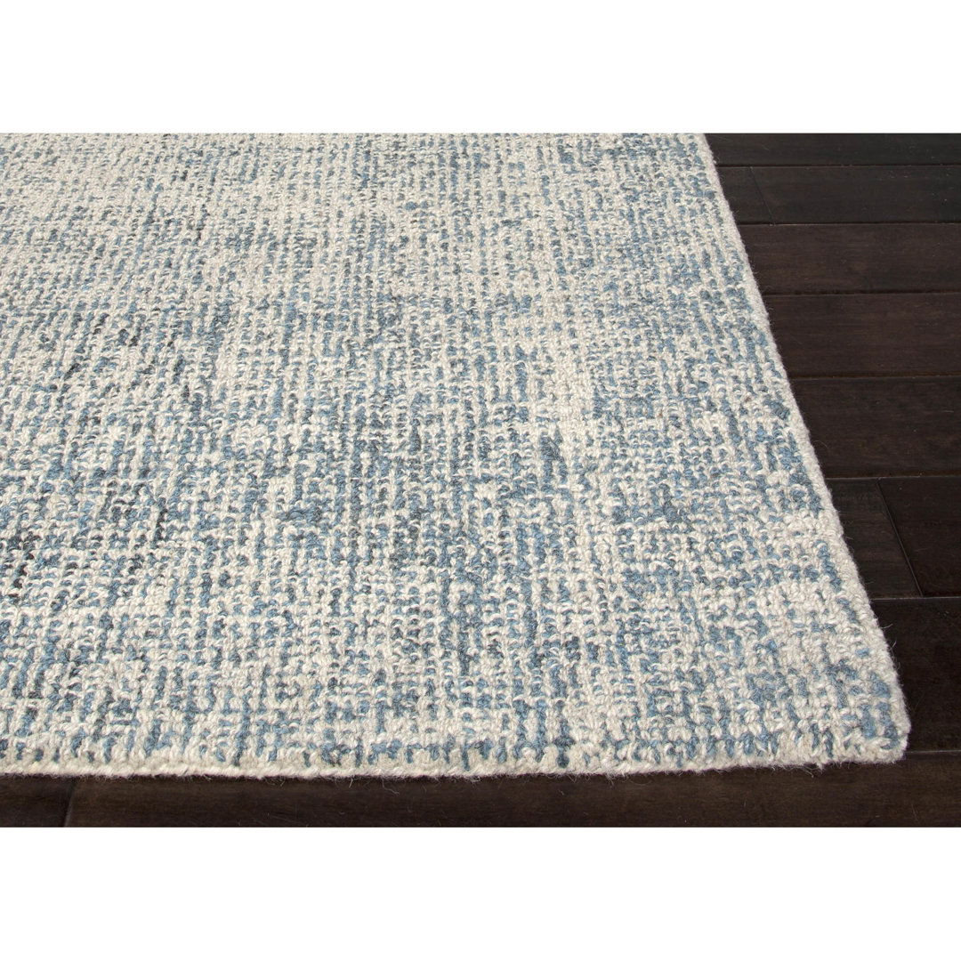 Ivory/Blue Area Rug large image 