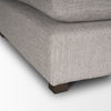 Halston 6 Piece (with 2 x Ottoman) Light Grey Double Chaise Sofa Set thumbnail 5