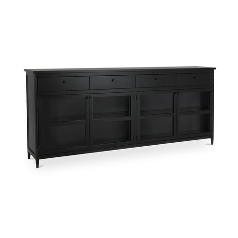Henry Metal Sideboard Black