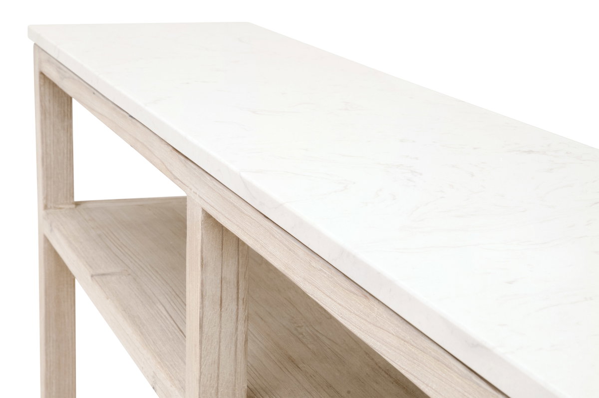 Emerie Narrow Console Table, by Essentials for Living, 54" width x 33" height x 11" depth View 3
