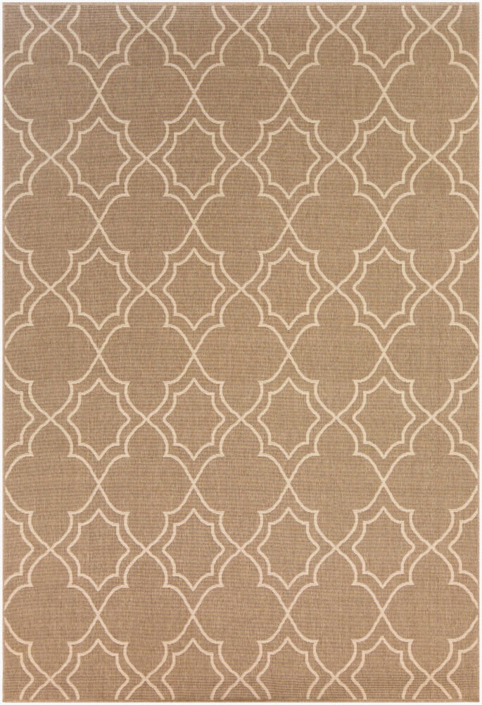 Alfresco Machine Woven Rug, by Surya, 10'5.98" length x 7'2.61" width