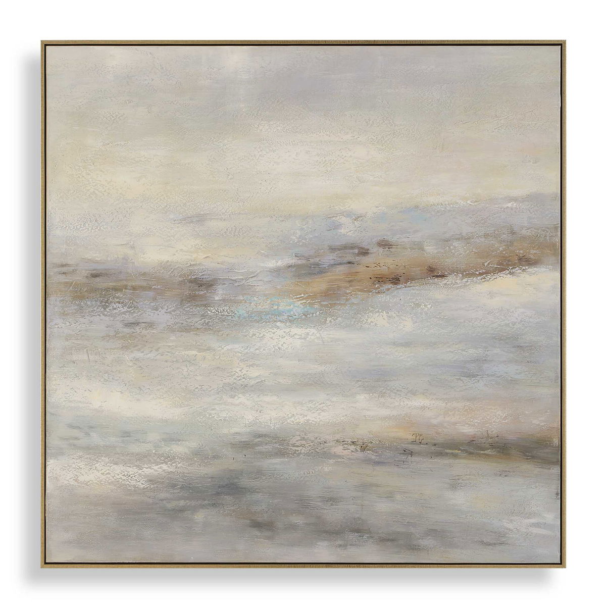 Say When Hand Painted Canvas, Art by Uttermost, 49" width x 49" height x 2.25" depth View 1