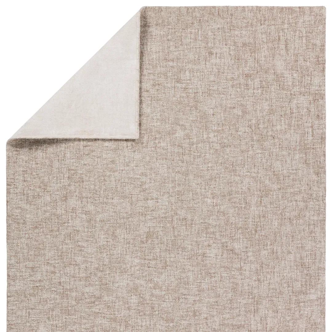 Harding Handmade Indoor/Outdoor Solid Tan/Cream Area Rug (8'X10') large image 