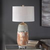 Maggie Ceramic Table Lamp, by Uttermost, 16" width x 30.25" height x 16" depth thumbnail 5