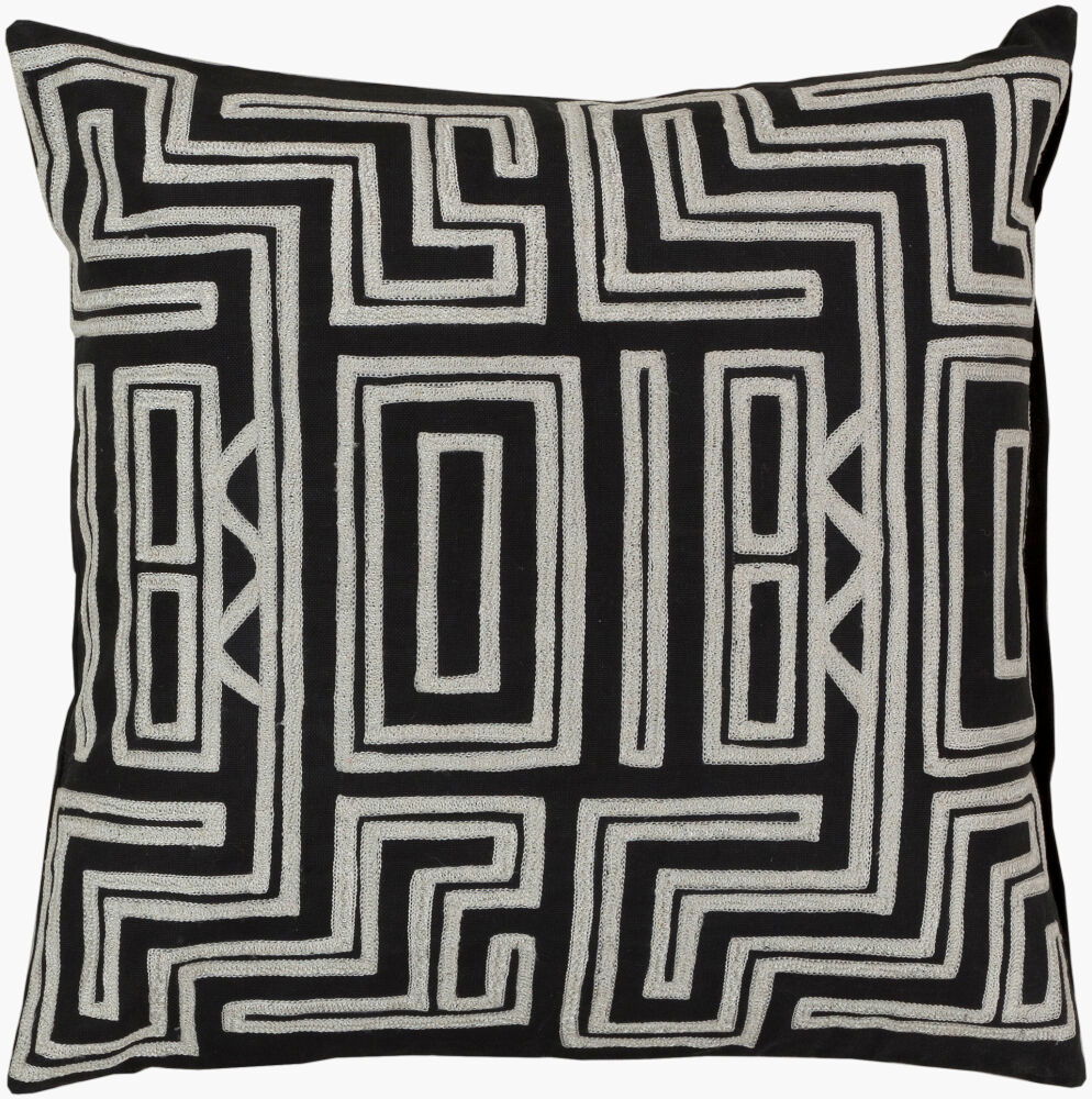 Kuba Accent Pillow, Decorative Pillow by Surya, 22" length x 22" width