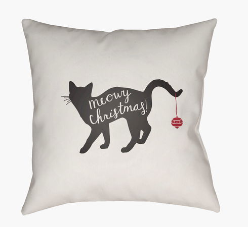 Meowy Accent Pillow