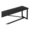 Sierra Bench Black, Benche by Moe's Home, 75" width x 18.25" height x 14" depth thumbnail 6