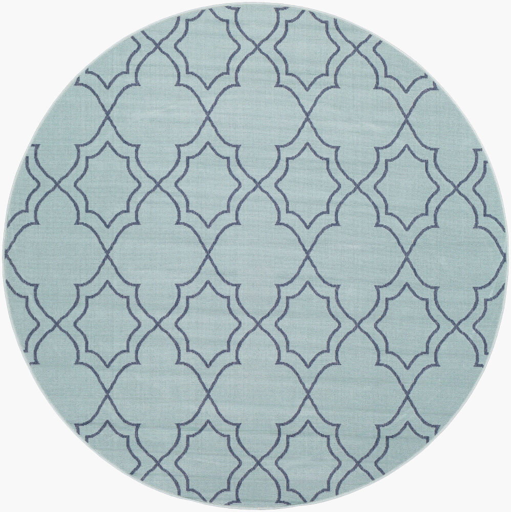 Alfresco Machine Woven Rug, by Surya, 7'2.61" length x 7'2.61" width