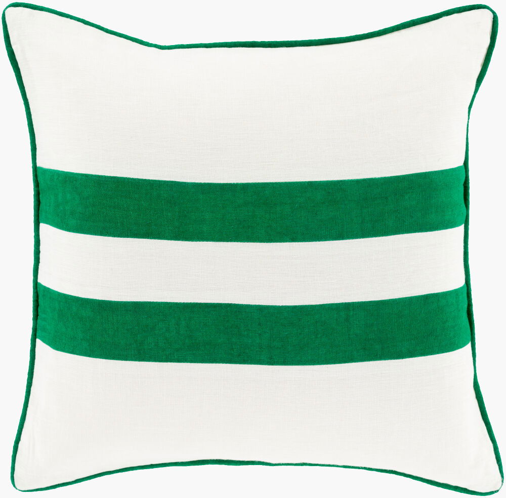 Linen Stripe Accent Pillow large image 