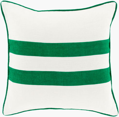 Linen Stripe Accent Pillow