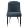 Brie Armless Chair, Blue, Set Of 2 thumbnail 0