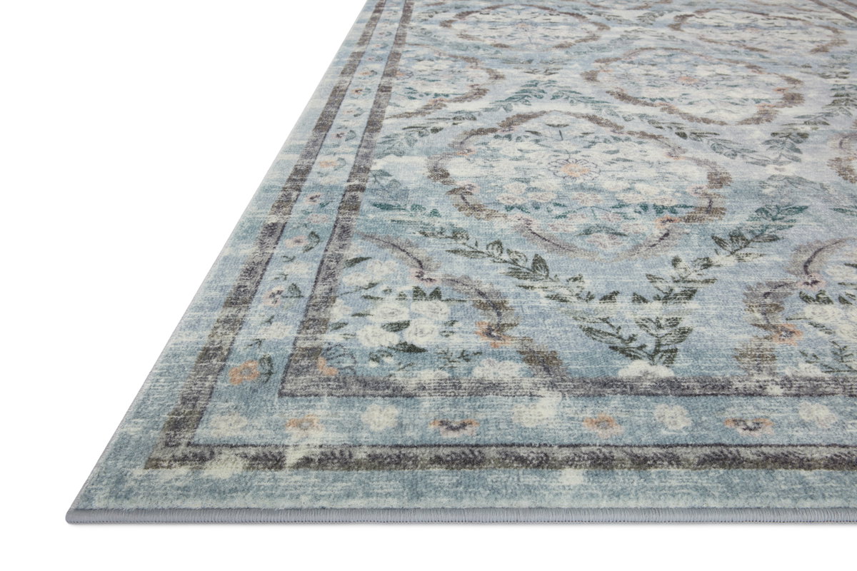 Rifle Paper Co. x Loloi Courtyard Rug, 5' length x 7'6" width View 3