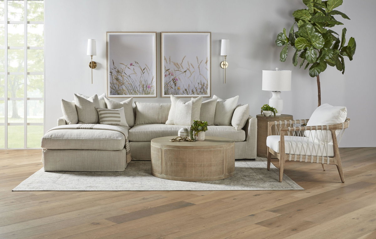 Haven 110' Lounge Slipcover LF Sectional, Seating by Essentials for Living, 110" width x 31" height x 75.5" depth View 7